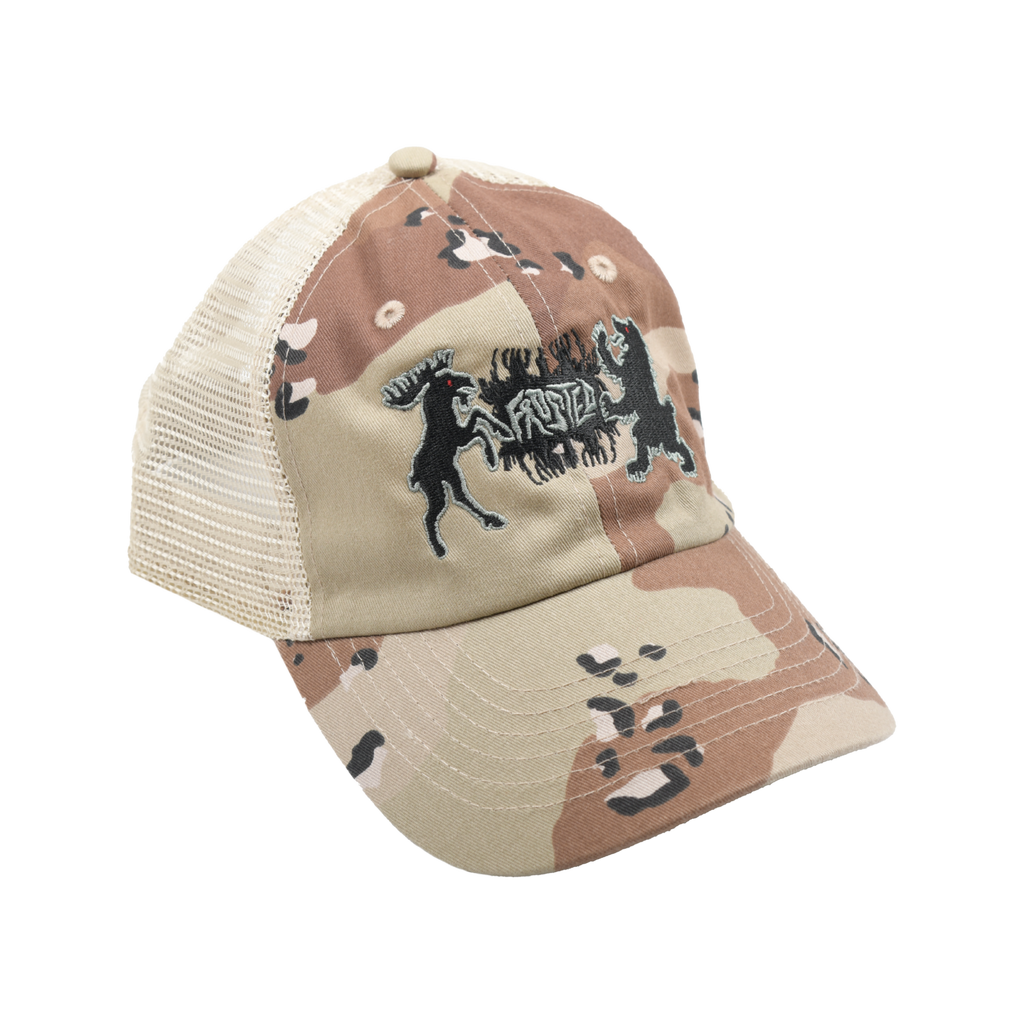Hunt Trucker Cap Desert Camo