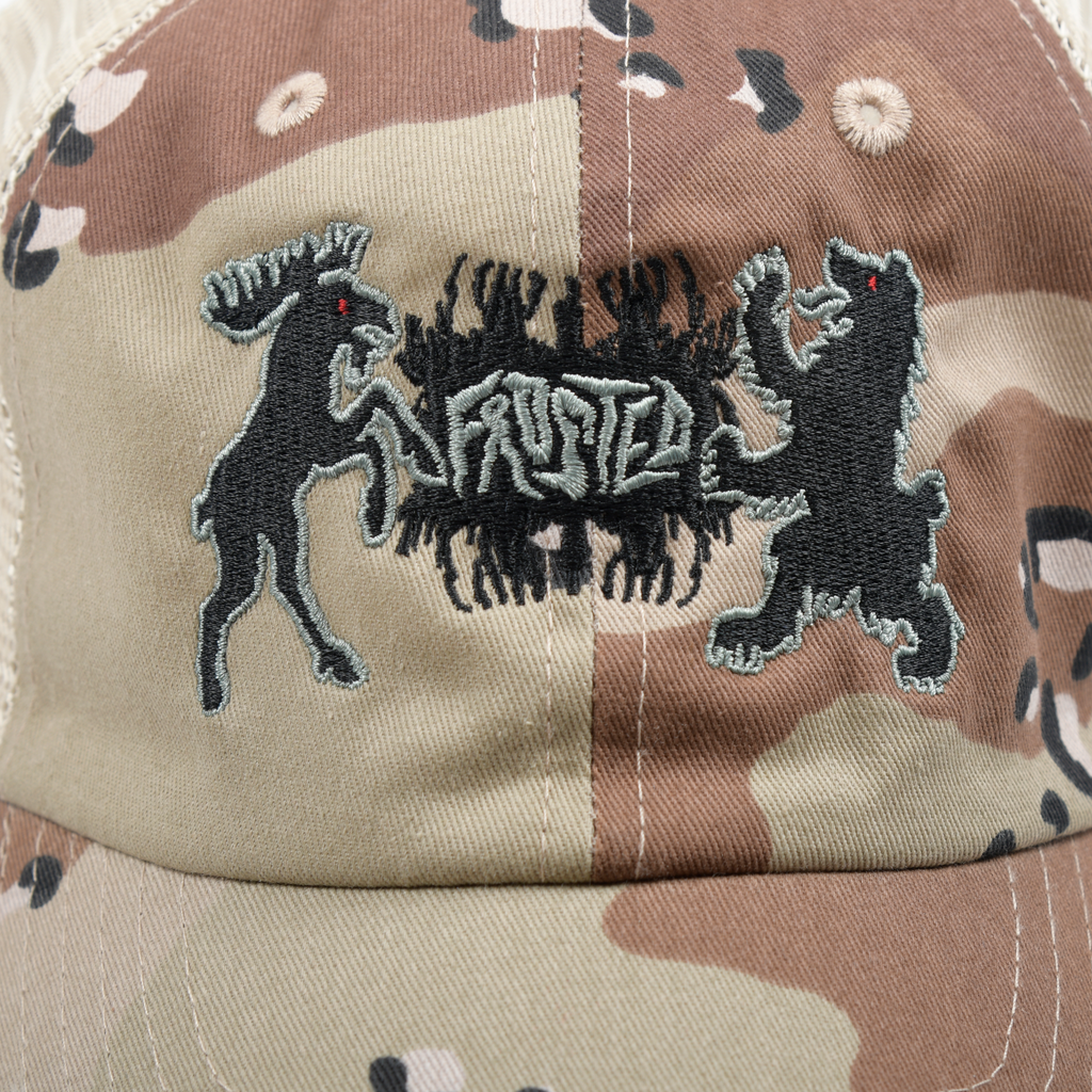 Hunt Trucker Cap Desert Camo