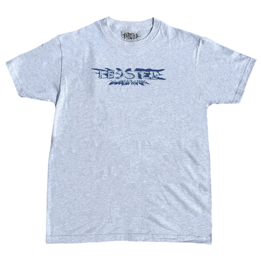 Infinity Blue T-Shirt Ash Grey