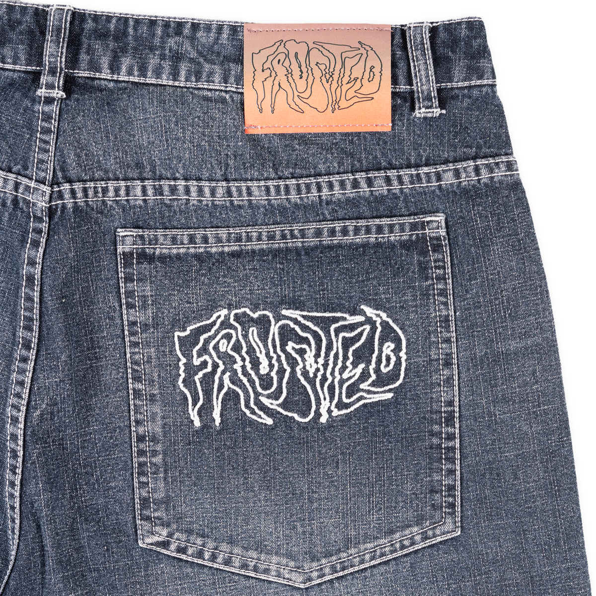 Wavy Pants Chambray
