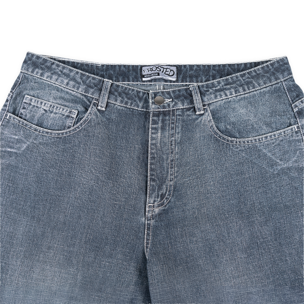 Wavy Pants Chambray