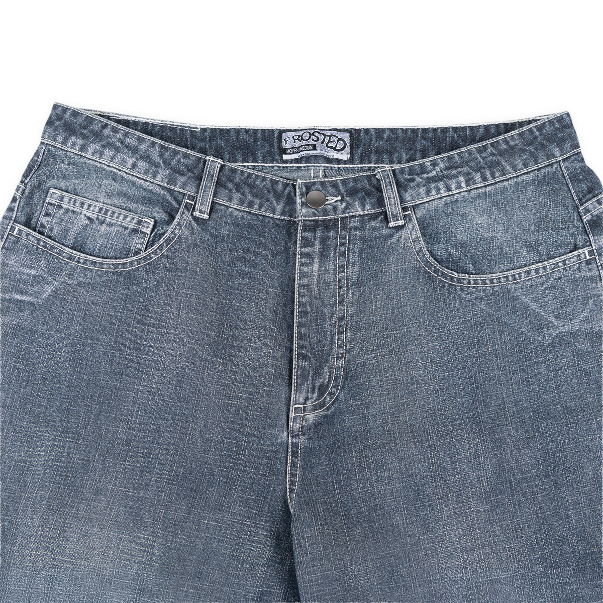 Wavy Pants Chambray