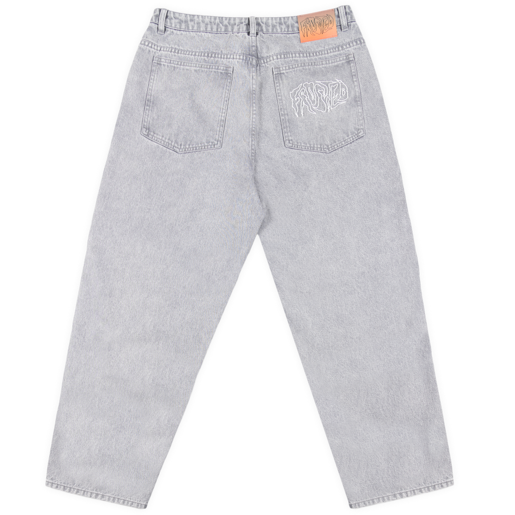 Wavy Pants Acid Marble Wash