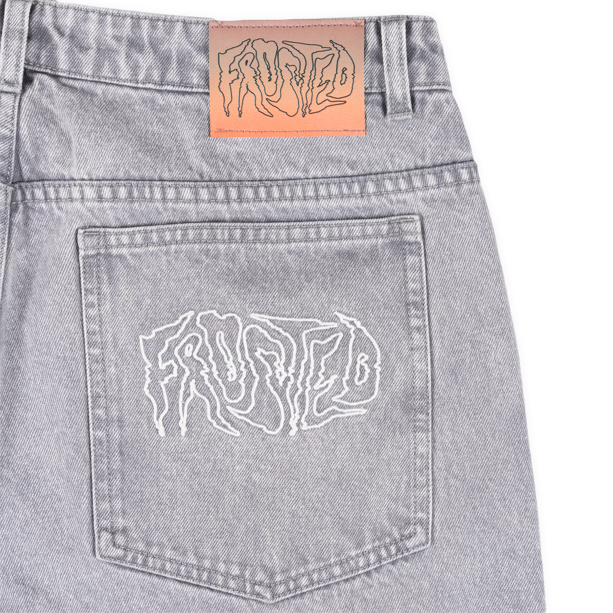 Wavy Pants Acid Marble Wash
