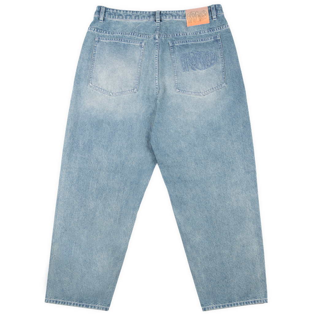 Wavy Pants Vintage Mid Blue