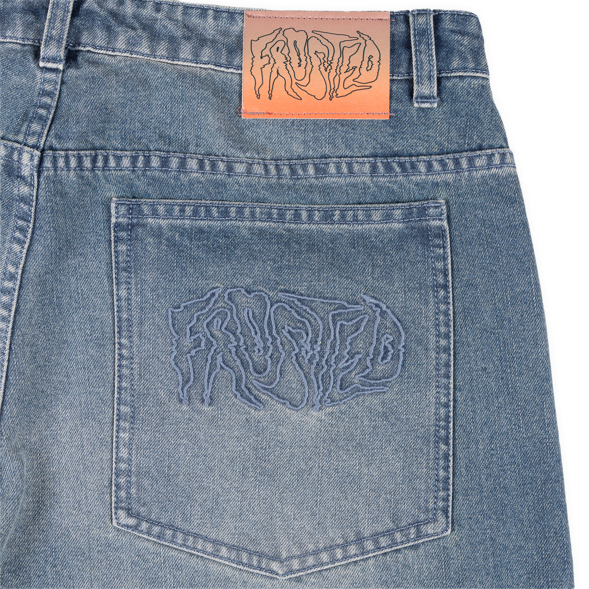Wavy Pants Vintage Mid Blue