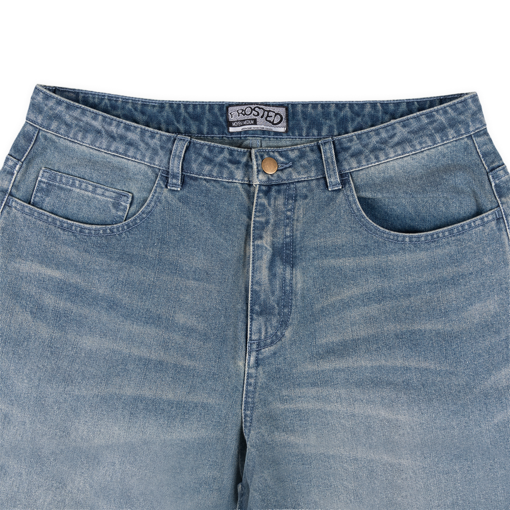 Wavy Pants Vintage Mid Blue