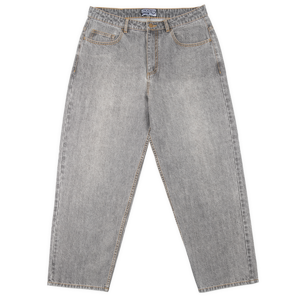 Wavy Pants Shadow Black