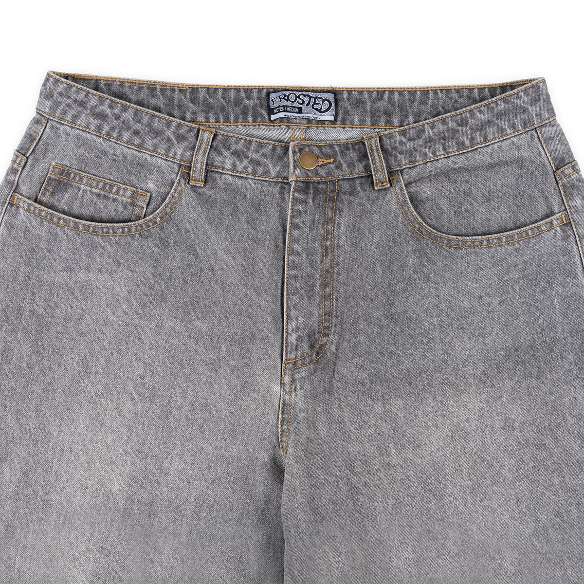 Wavy Pants Shadow Black