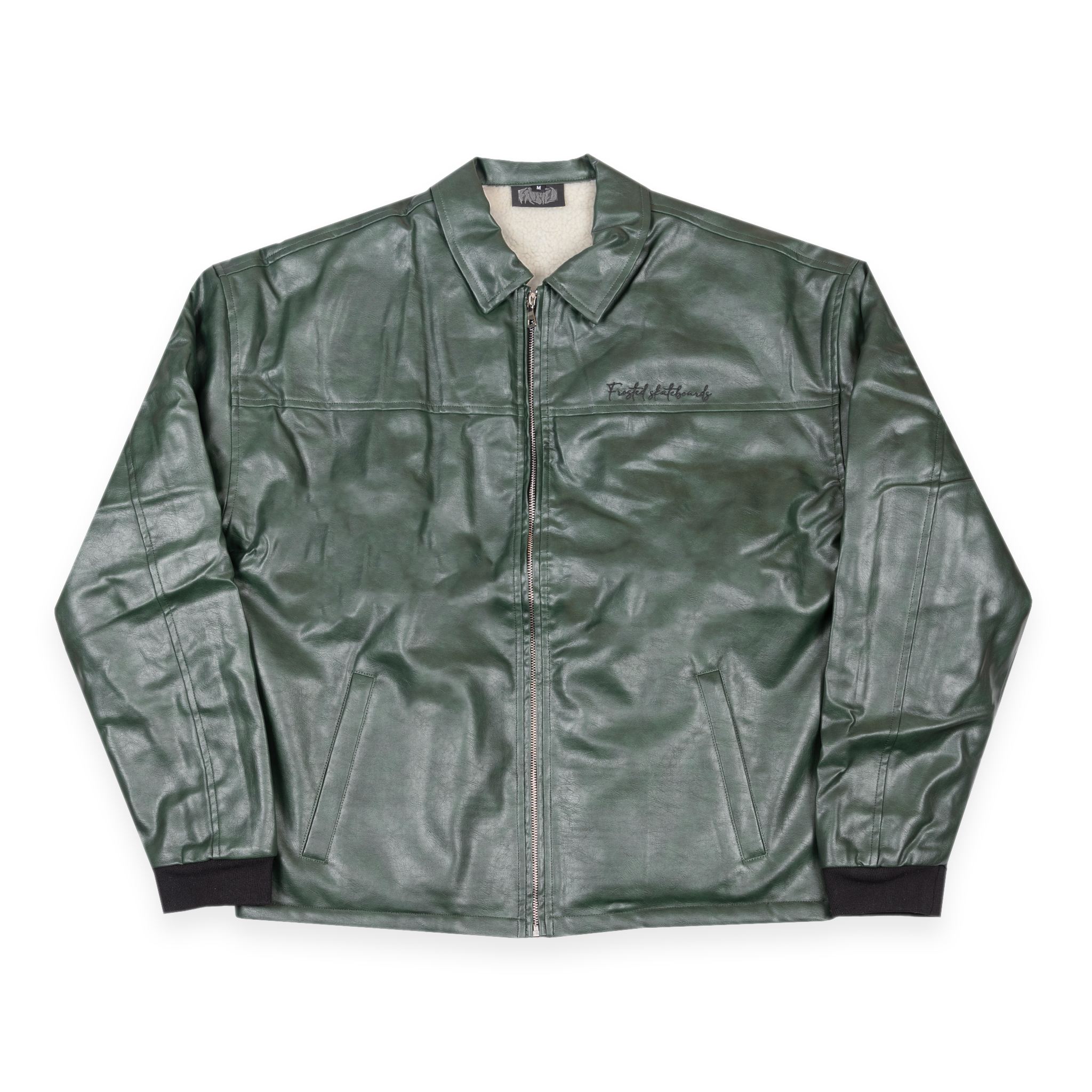 Leather Jacket Green