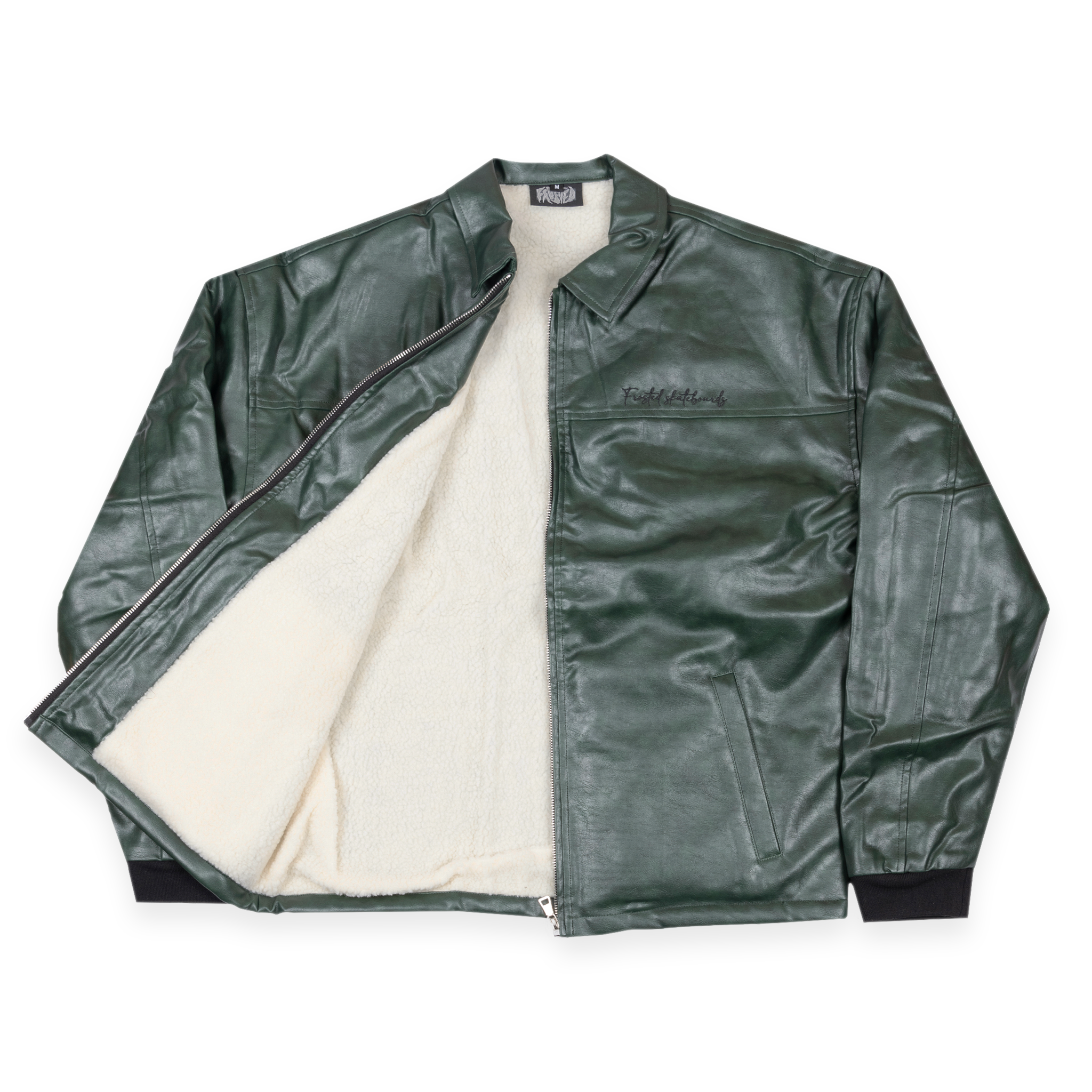 Leather Jacket Green