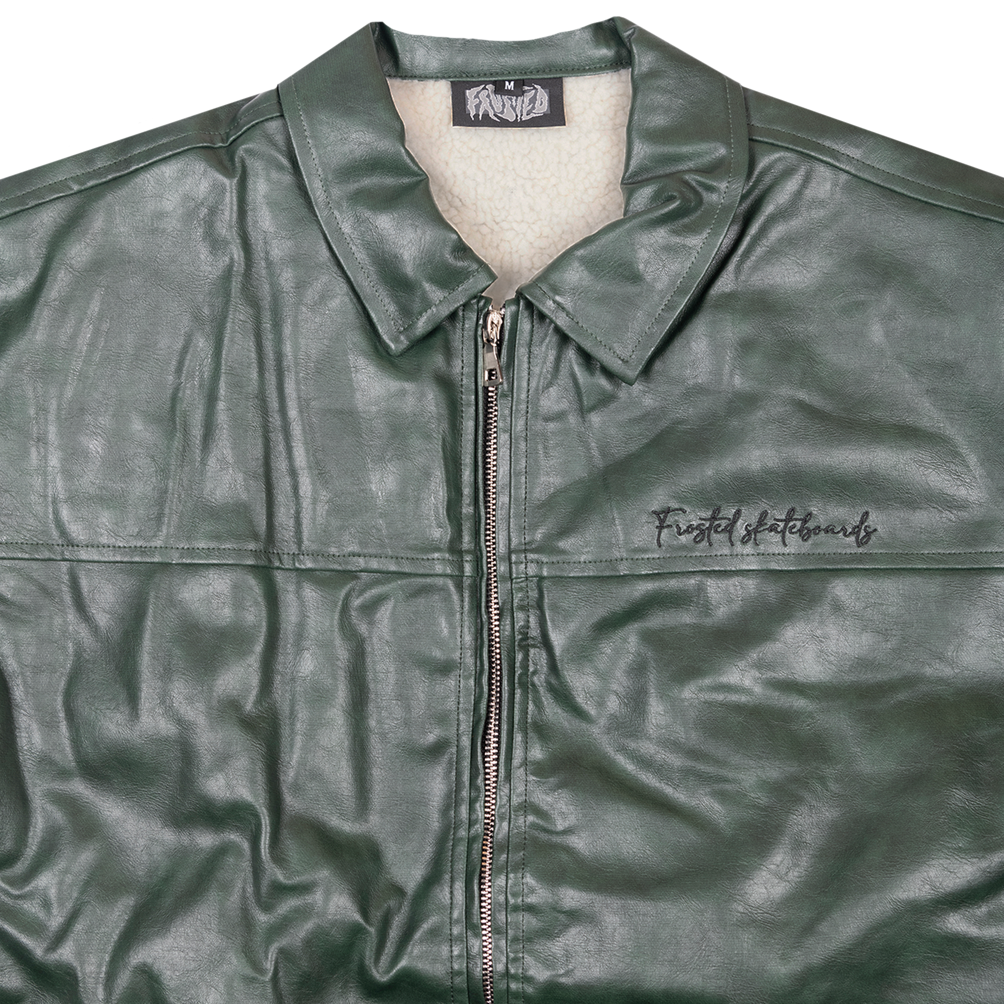 Leather Jacket Green