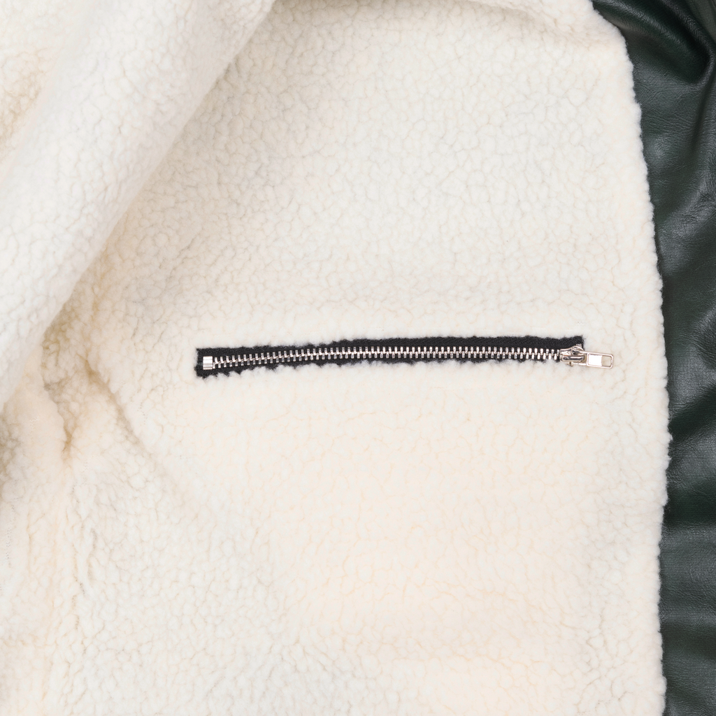 Leather Jacket Green