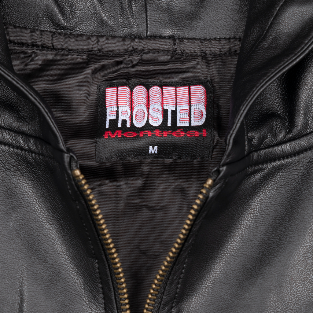 Leather Zip Up Jacket