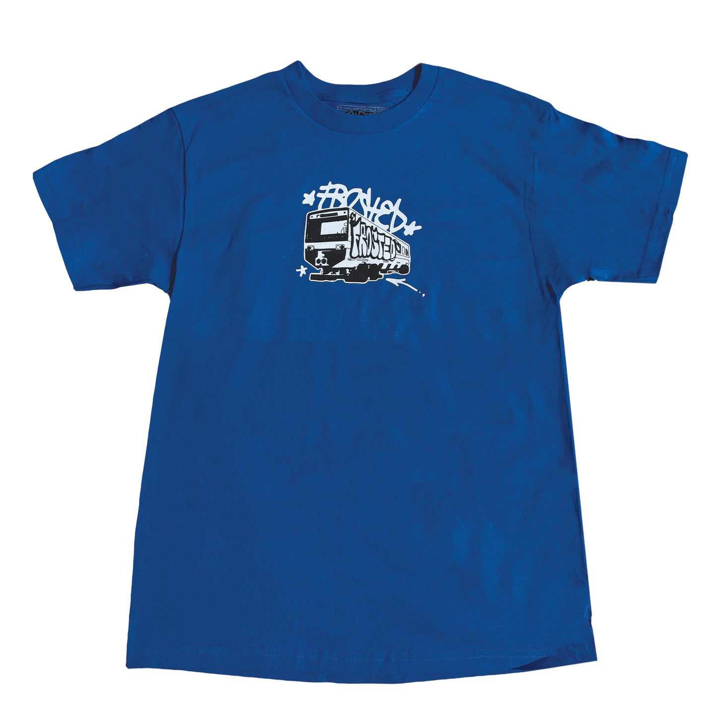 Metro Logo T-Shirt Blue