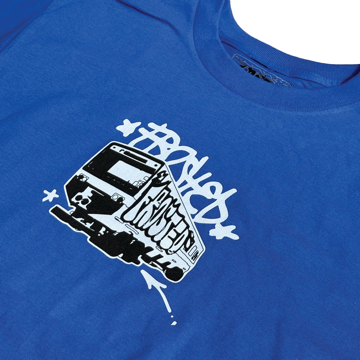 Metro Logo T-Shirt Blue
