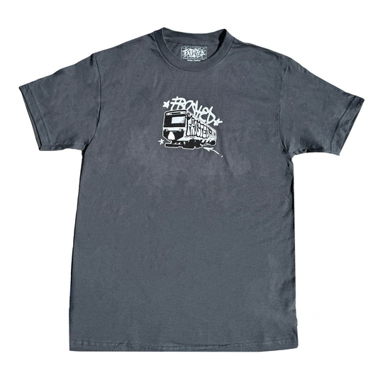 Metro Logo T-Shirt Grey