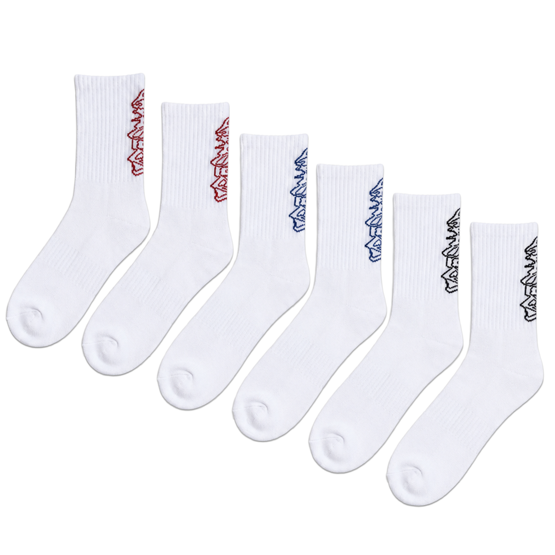 Frosted Mid Socks 3 pack