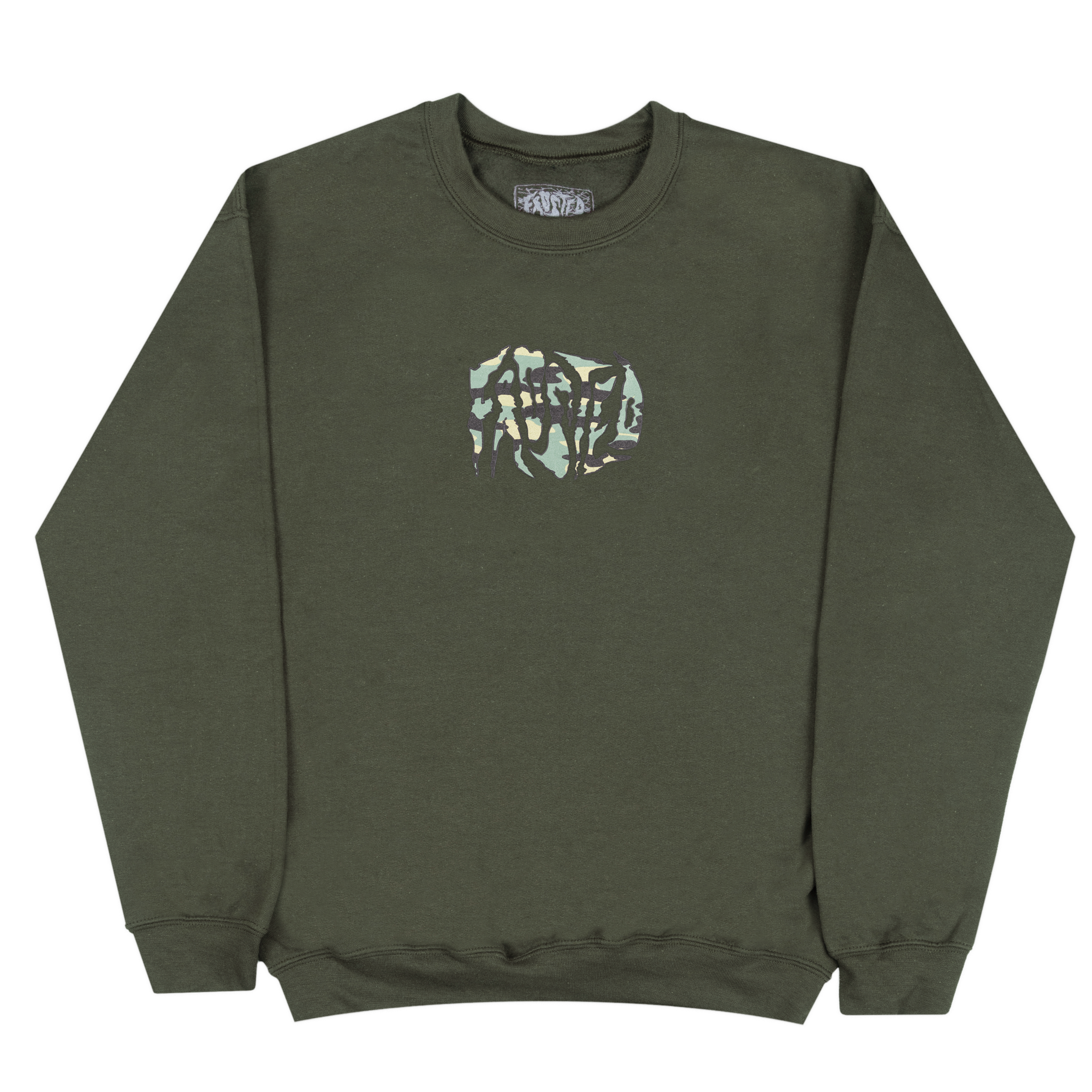 OG Logo Crew Neck Army