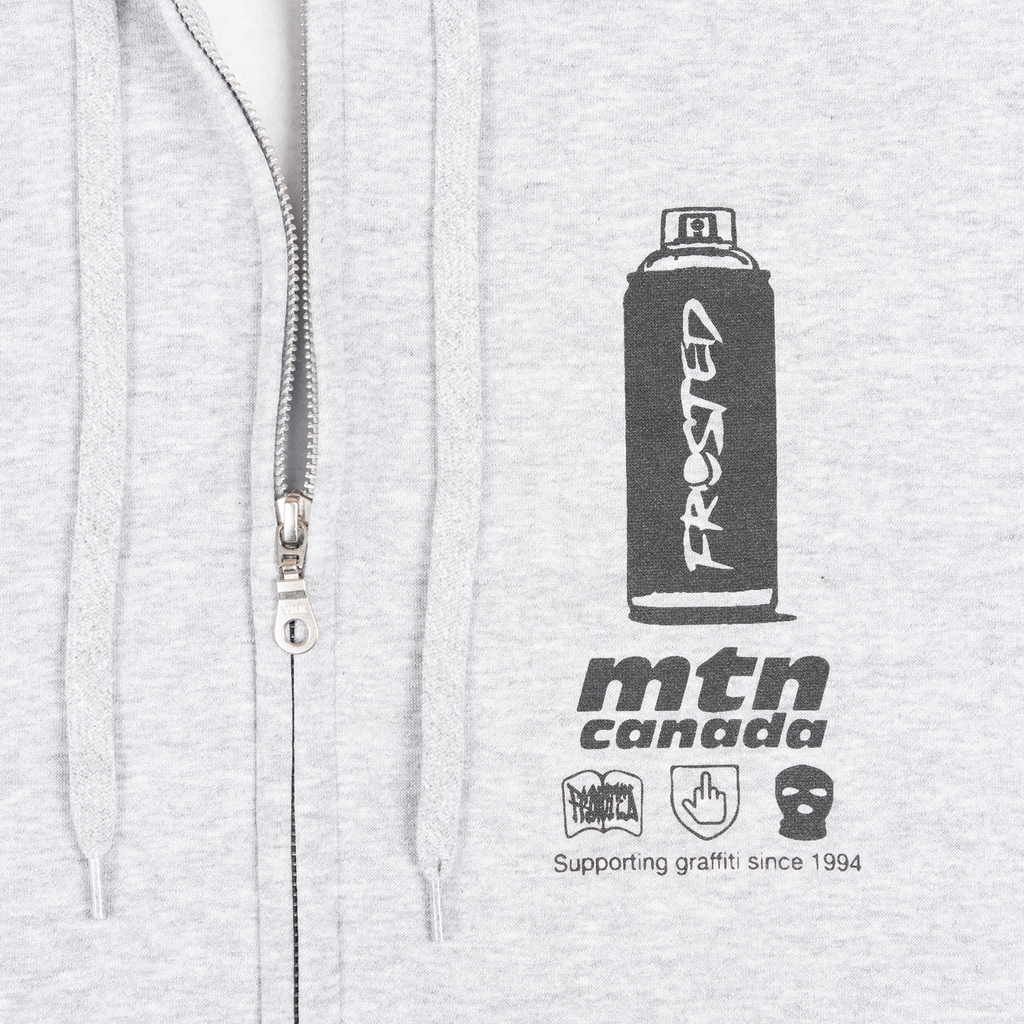 Paintcan Zipups Ash Grey