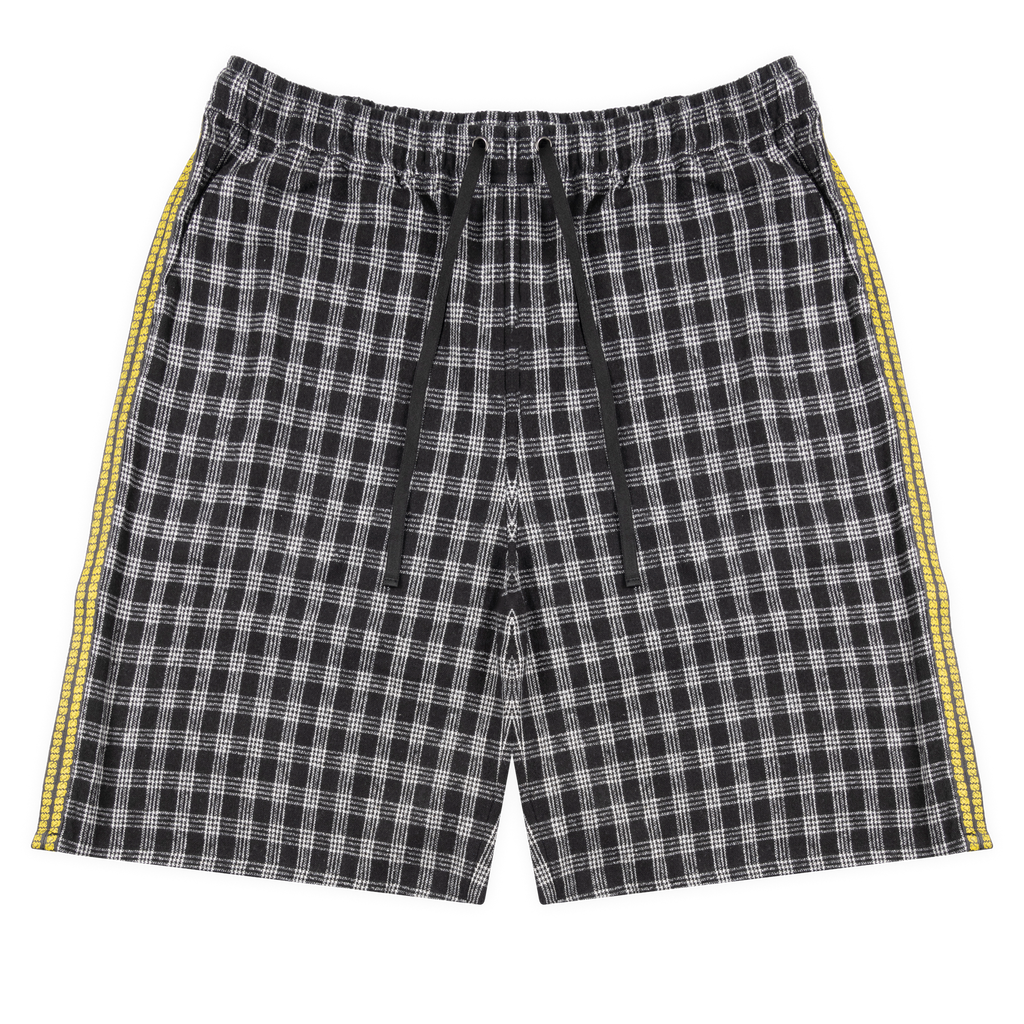 Plaid Shorts Black