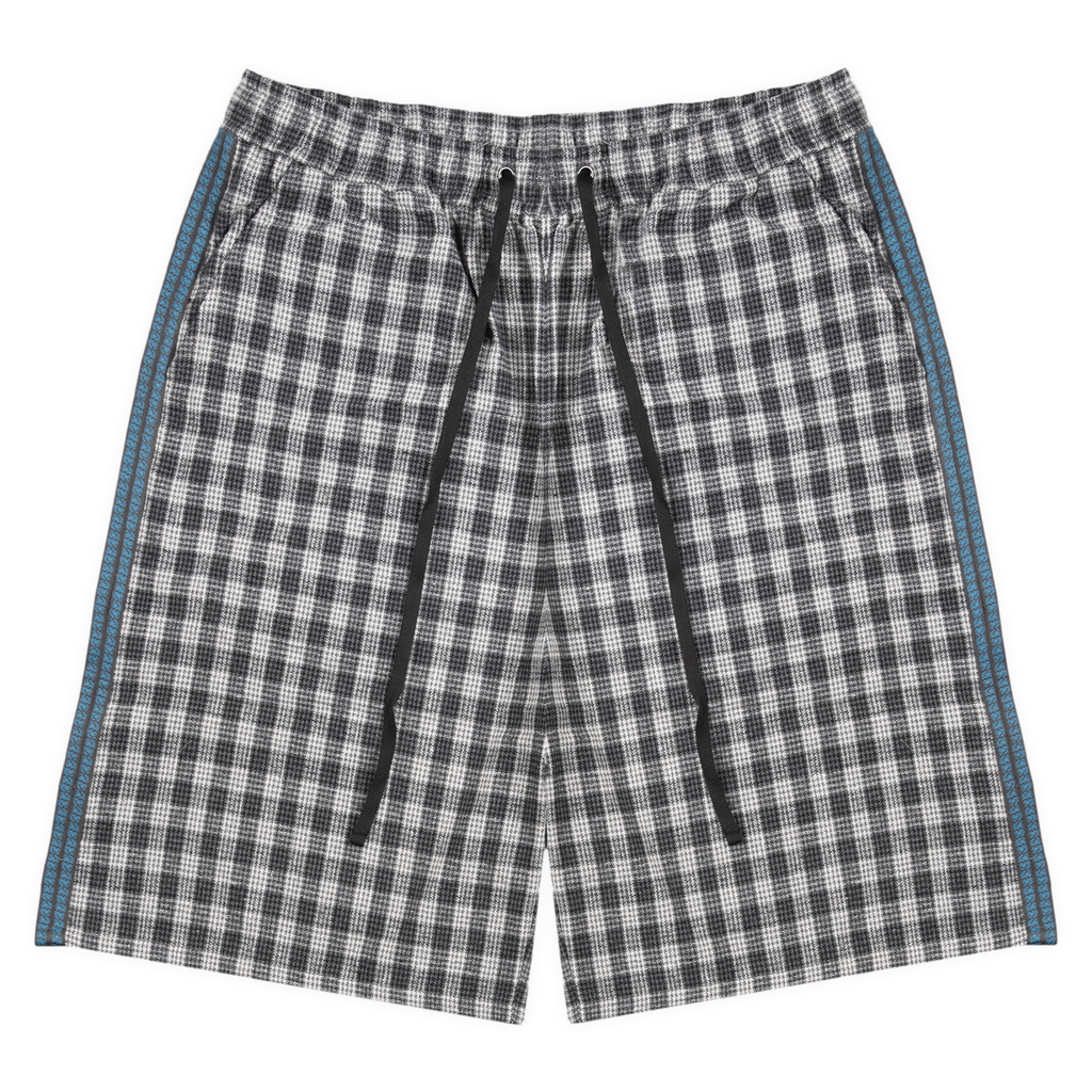 Plaid Shorts Grey