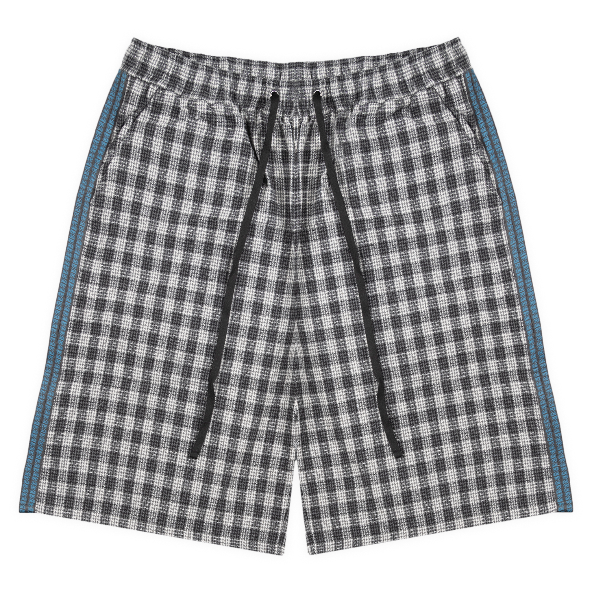 Plaid Shorts Grey