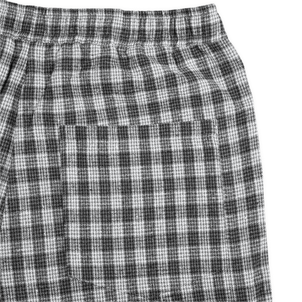 Plaid Shorts Grey