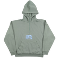 Quarter Zip Green Hoodie