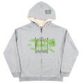 Reversible Waffle Grey Hoodie