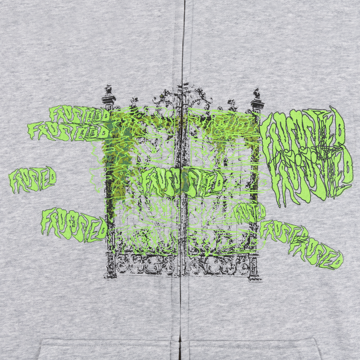 Reversible Waffle Grey Hoodie