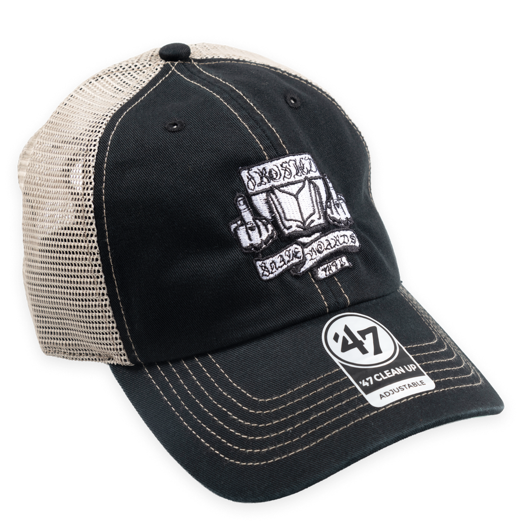 Skool Trucker Cap Black