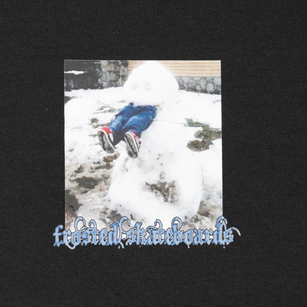 Snowman T-Shirt Black