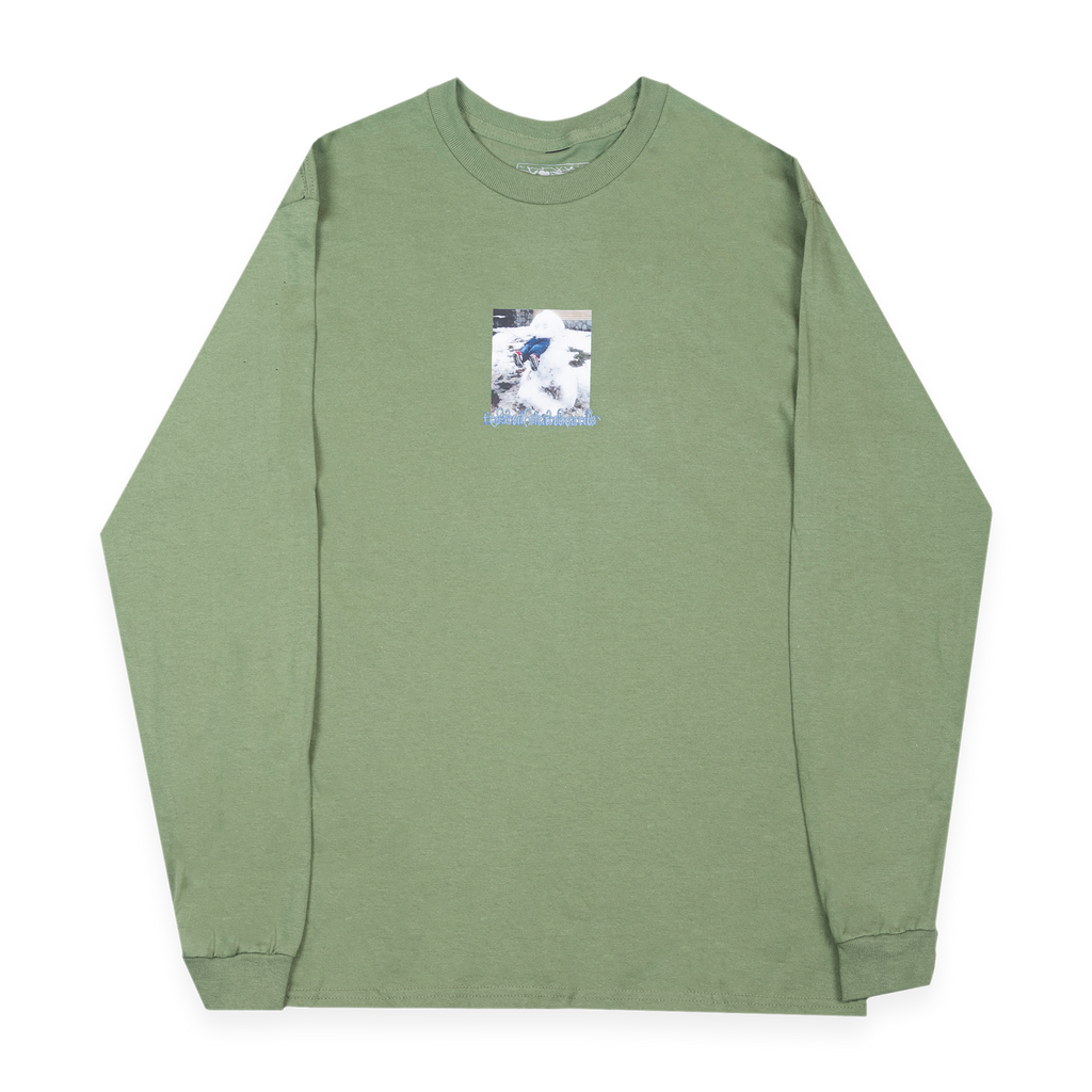 Snowman LongSleeve Green