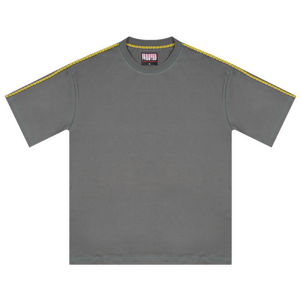 Striped T-Shirt Grey