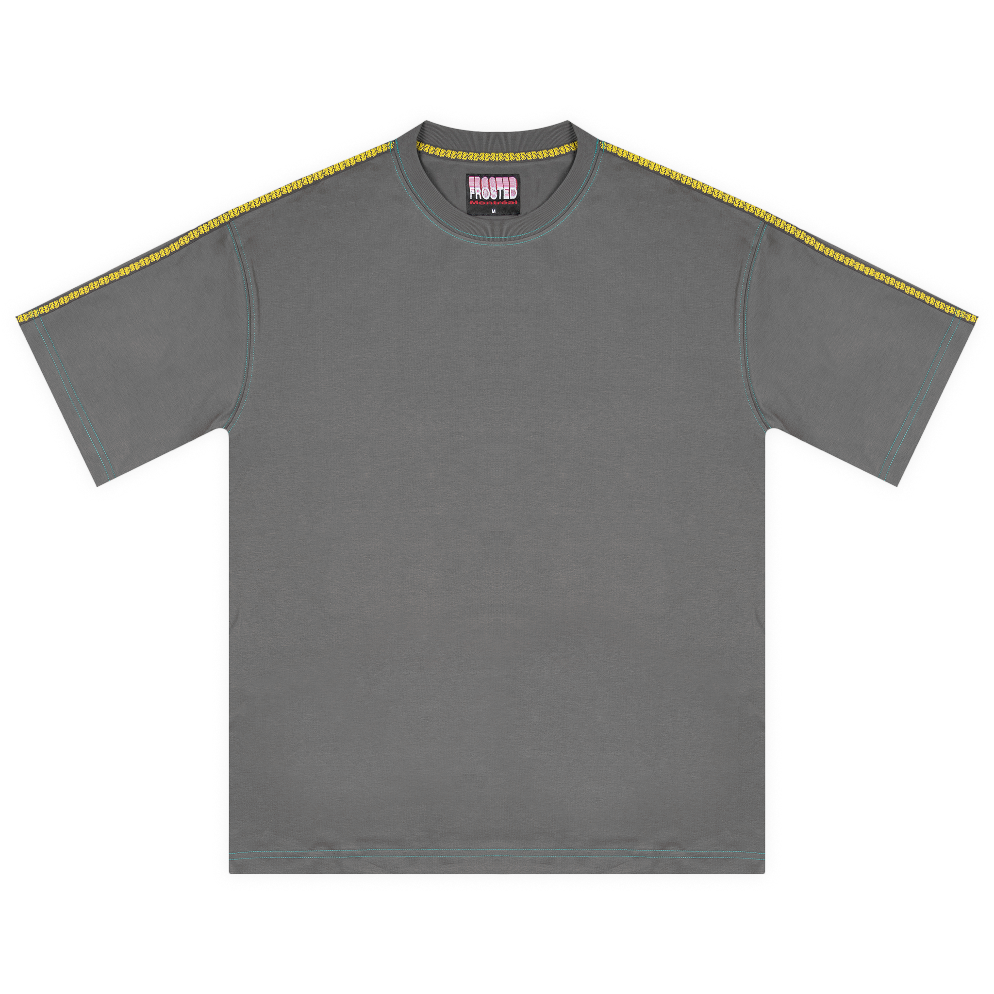 Striped T-Shirt Grey