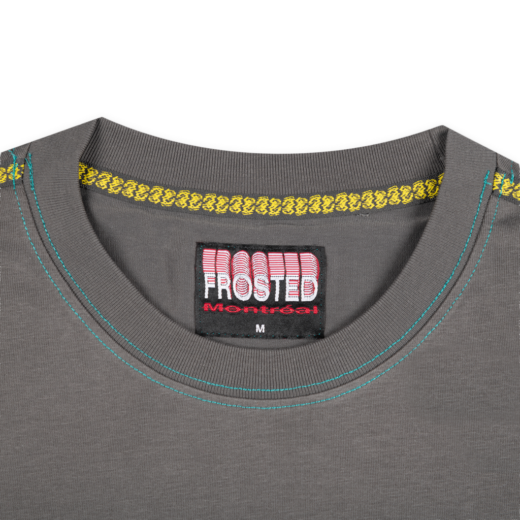 Striped T-Shirt Grey