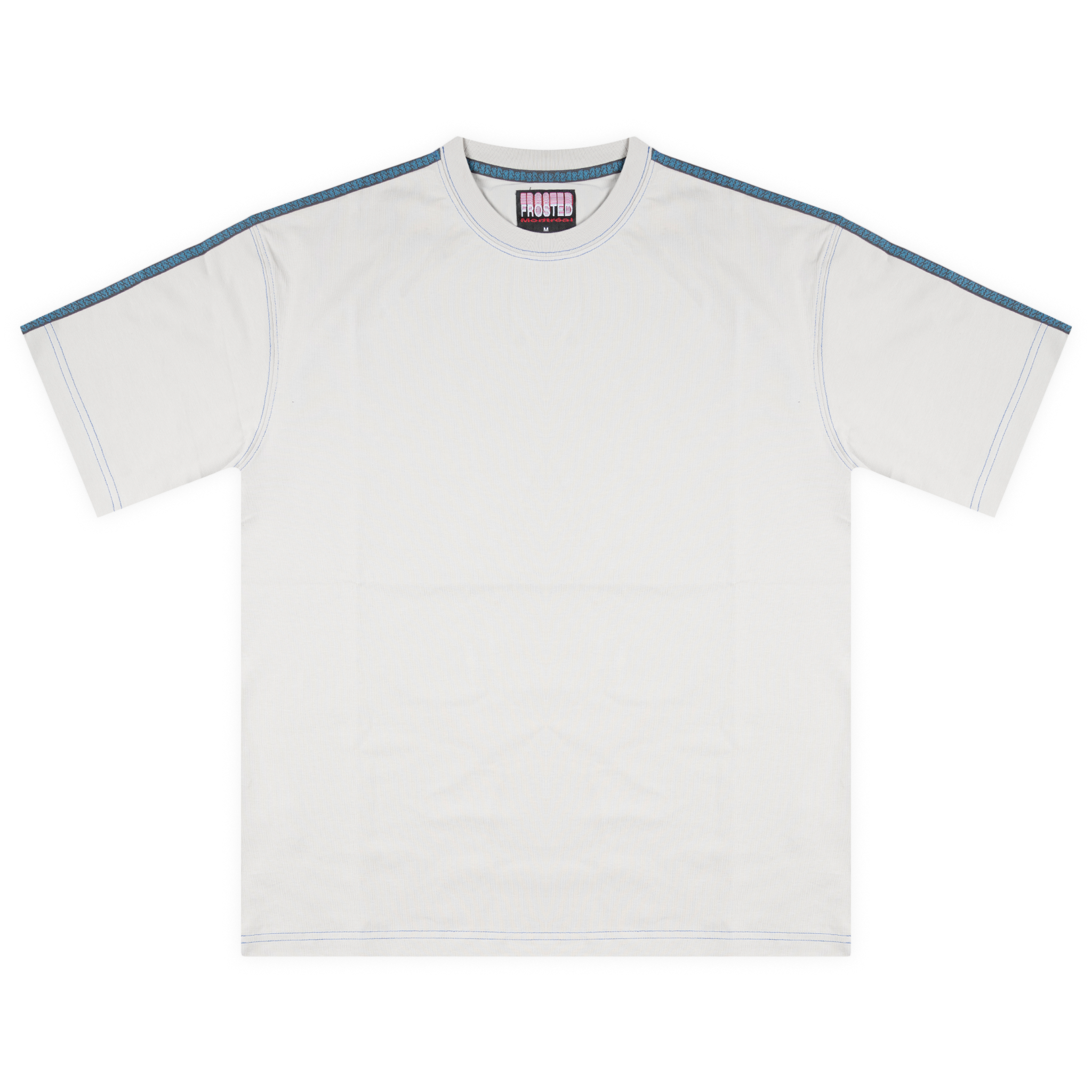 Striped T-Shirt Light Grey