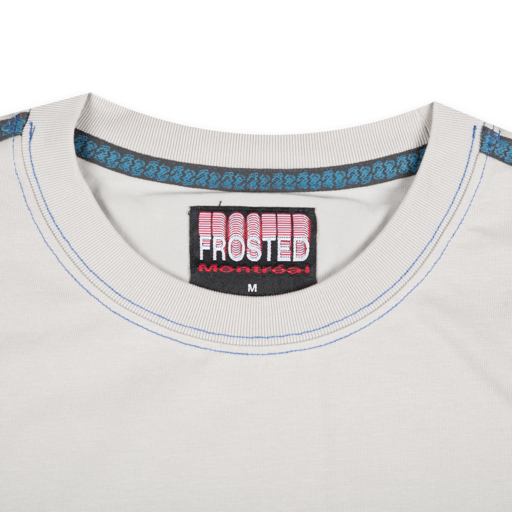 Striped T-Shirt Light Grey