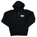 Silver Glitch ''Classic'' Zip Hoodie