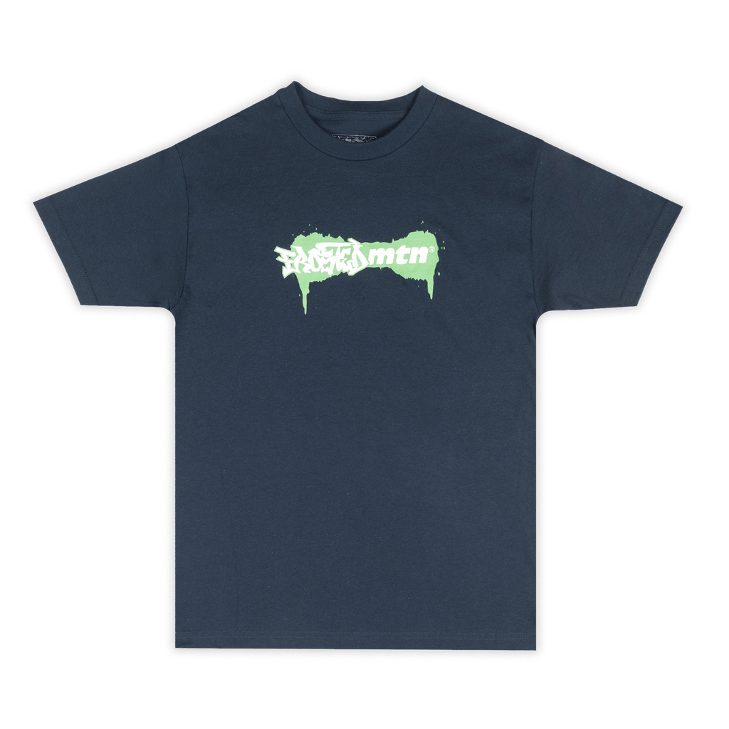 Splatter T-Shirt Navy