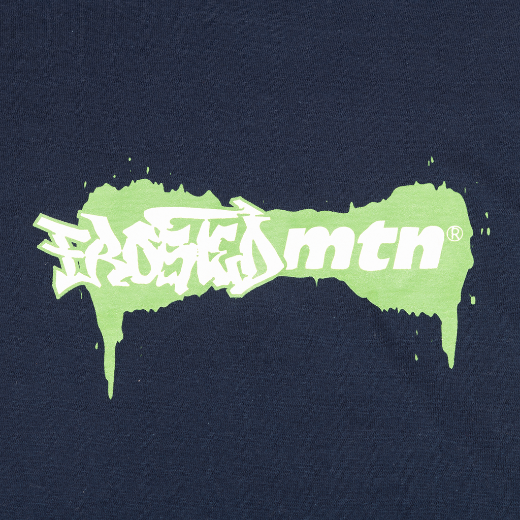 Splatter T-Shirt Navy