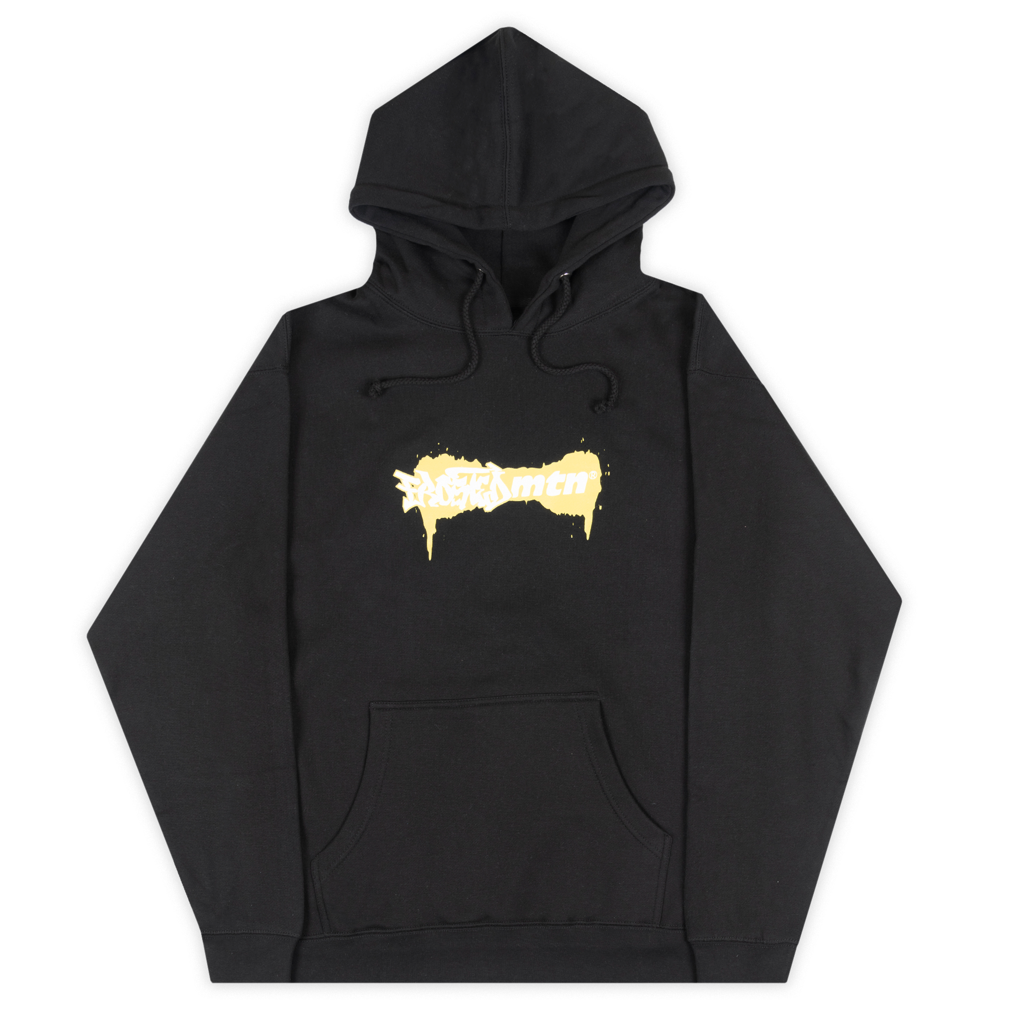 Splatter Hoodie Black