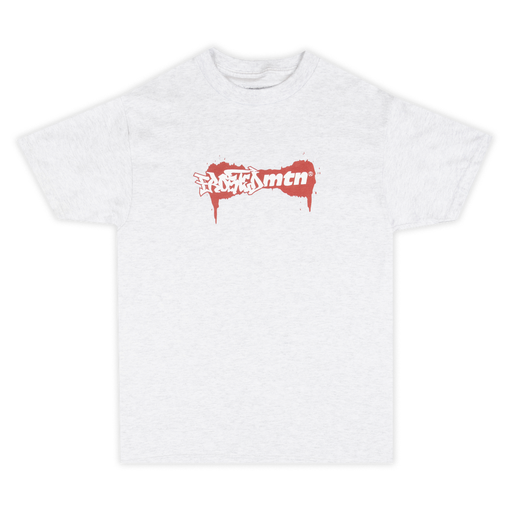 Splatter T-Shirt Ash Grey