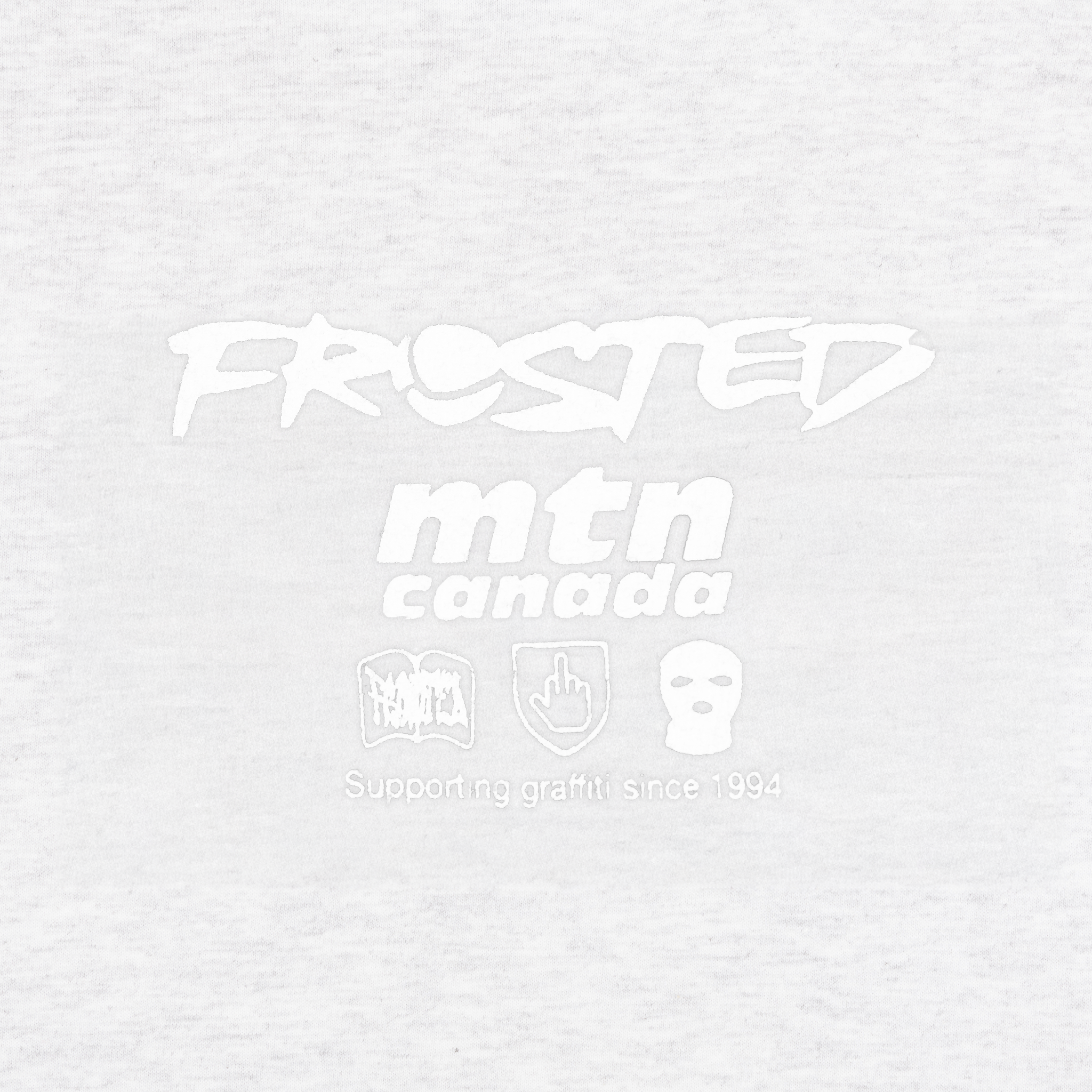 Splatter T-Shirt Ash Grey