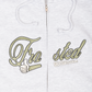 Thumbs Up Zip-Up Hoodie Ash Grey