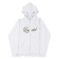 Thumbs Up Zip-Up Hoodie Ash Grey