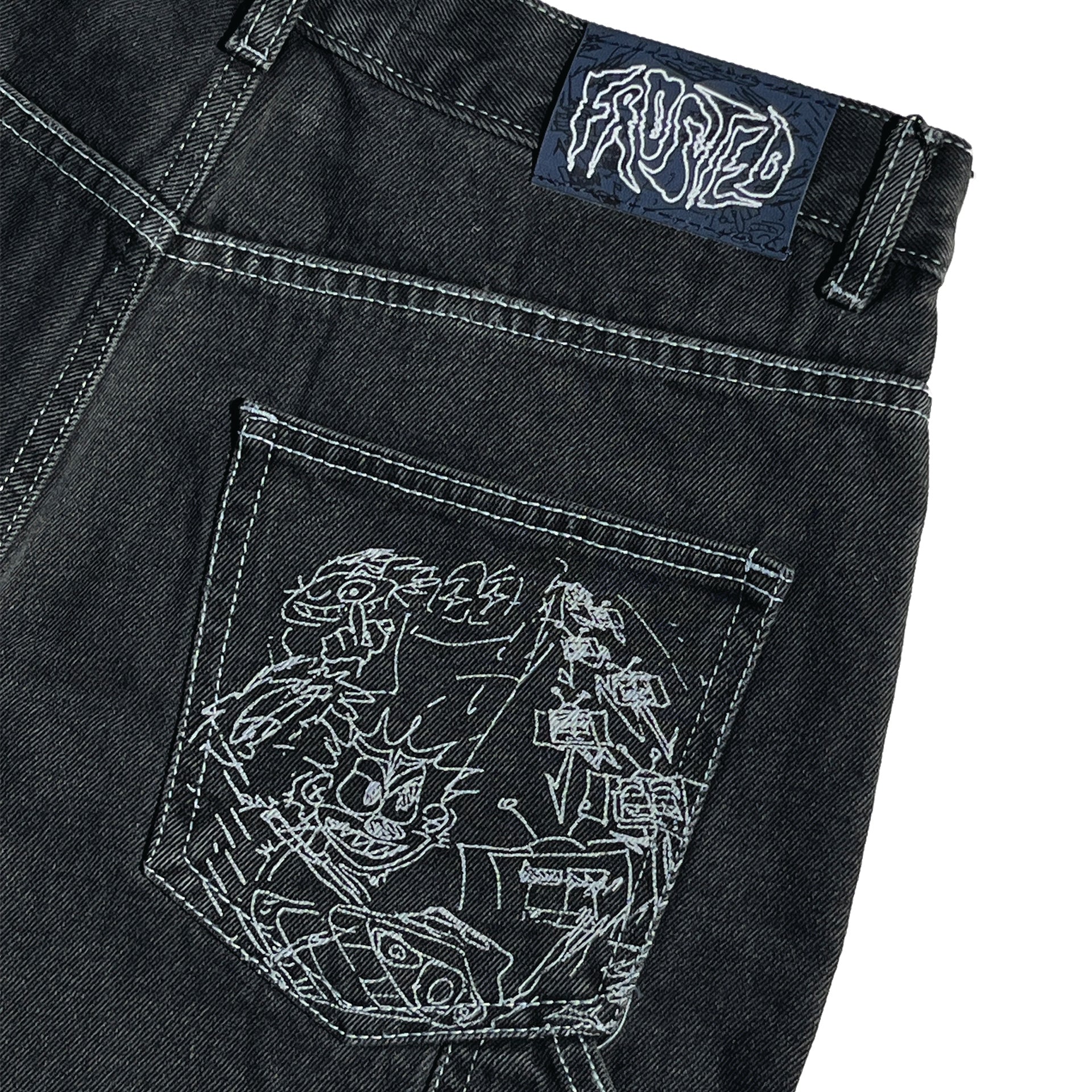 Transformer Pants Black