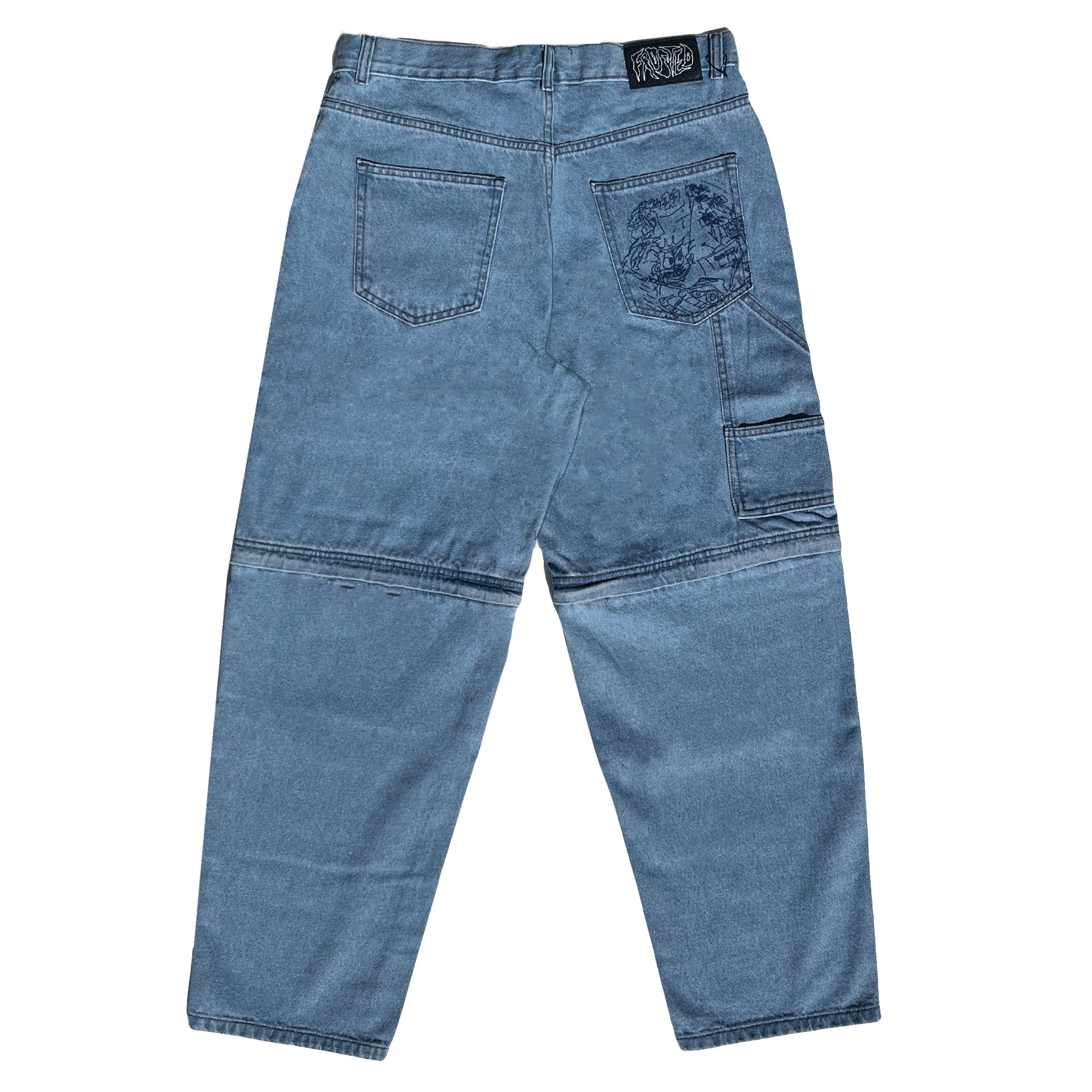 Transformer Pants Light Blue