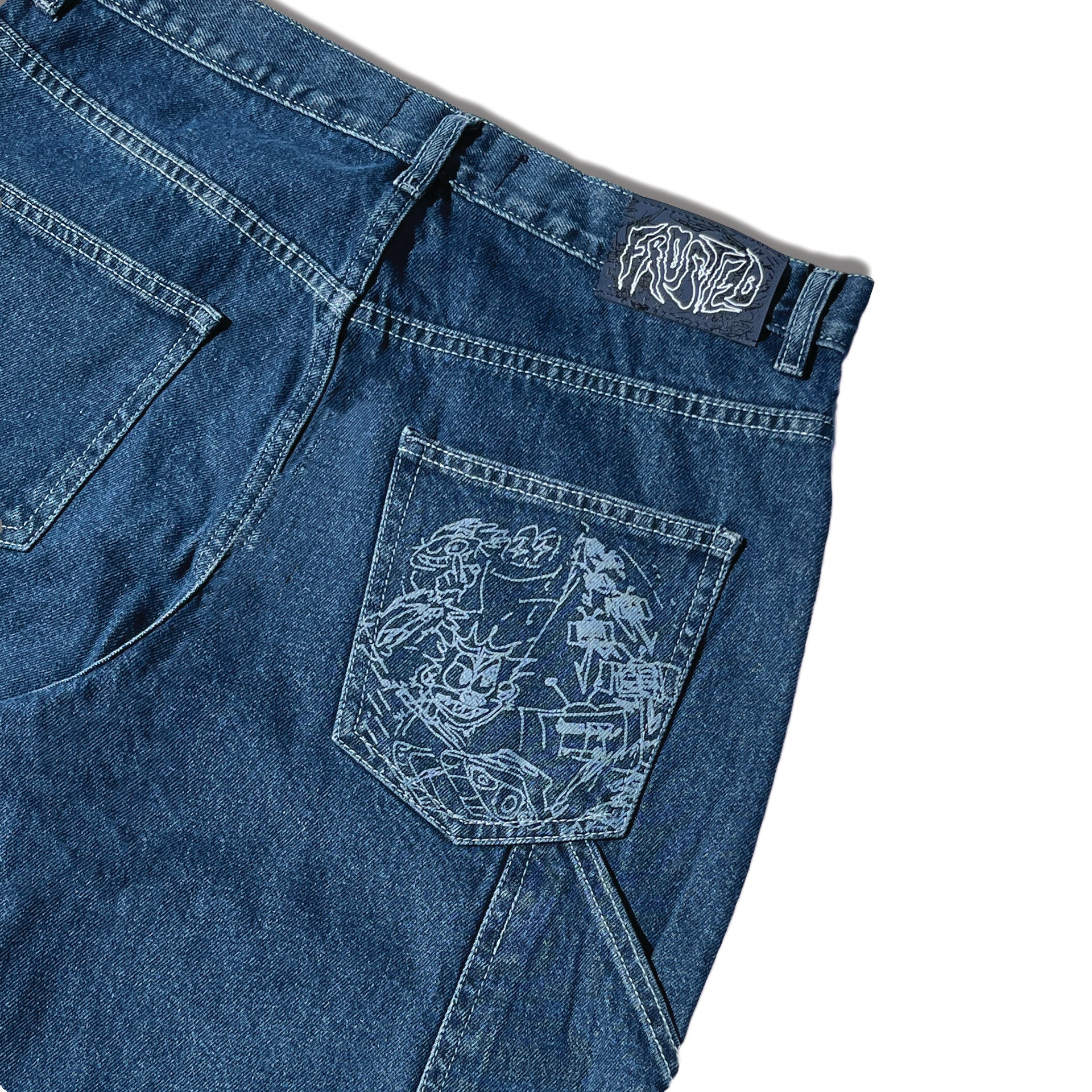 Transformer Pants Blue